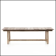 Table à manger 30- Raw Teak