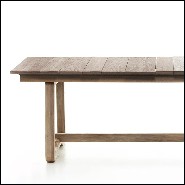 Dining Table 30- Raw Teak