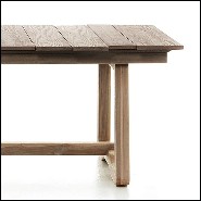 Dining Table 30- Raw Teak