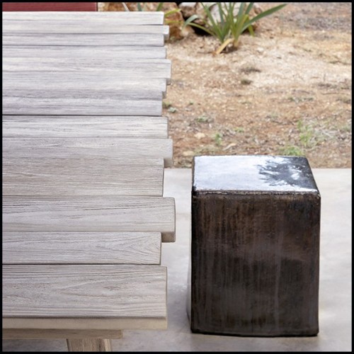 Dining Table 30- Raw Teak