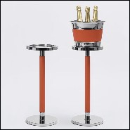 Seau à Champagne 189- Waiter Orange On Stand