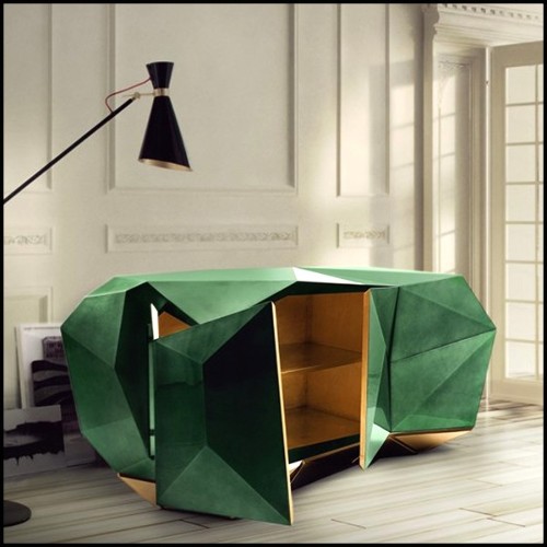 Buffet 145 - Jade - Rangement élégant - Pacific Compagnie.