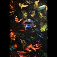 Décoration Murale PC- Jungle Birth Plexiglas