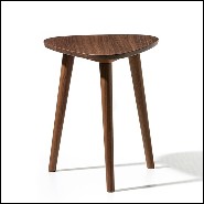 Table d'Appoint 30- Mediator Walnut