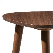 Table d'Appoint 30- Mediator Walnut