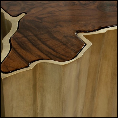 Side Table 155- Walnut Top