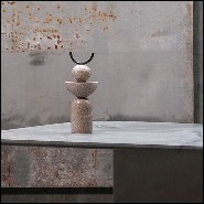 Sculpture 190- Stone Totem A