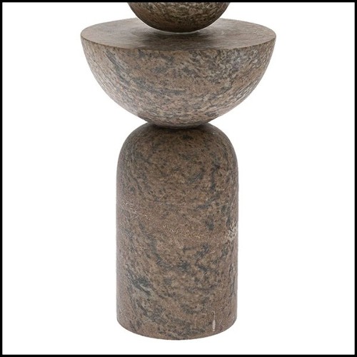 Sculpture 190- Stone Totem A