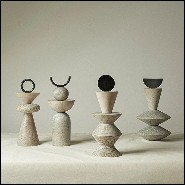 Sculpture 190- Stone Totem B