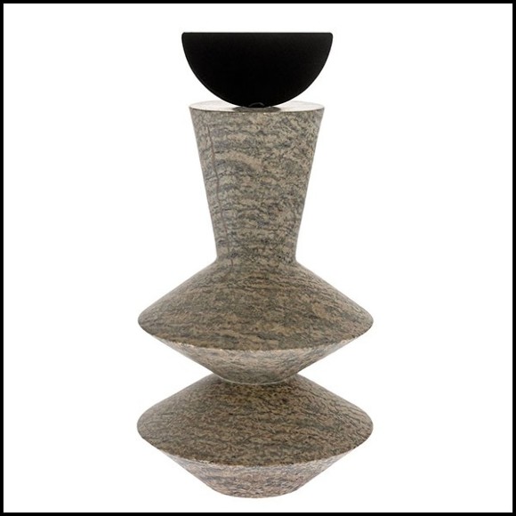 Sculpture 190- Stone Totem C