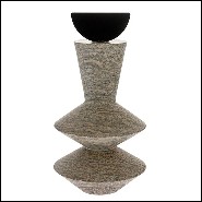 Sculpture 190- Stone Totem C