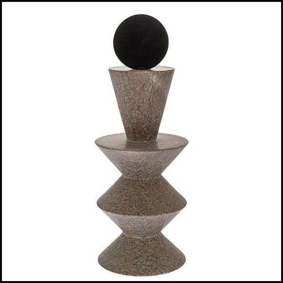 Sculpture 190- Stone Totem D