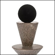 Sculpture 190- Stone Totem D