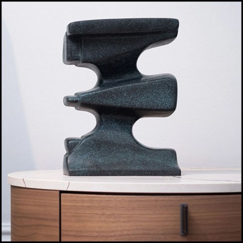 Sculpture 190- Totem Green