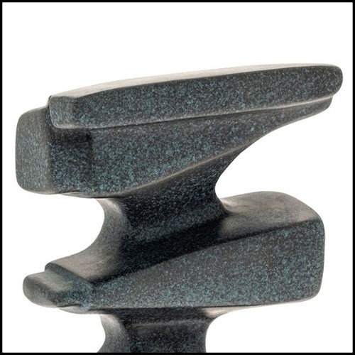 Sculpture 190- Totem Green