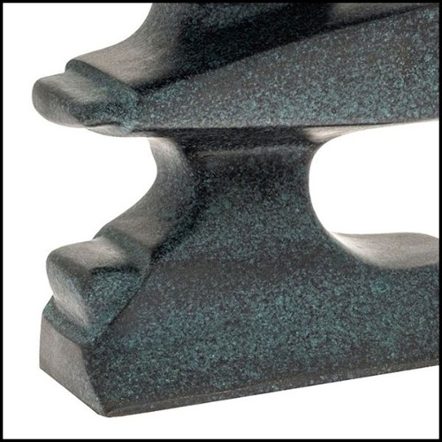 Sculpture 190- Totem Green