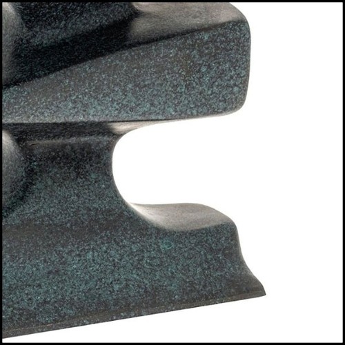 Sculpture 190- Totem Green