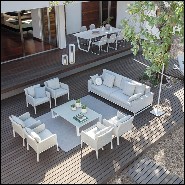 Canapé 48 - Zendo White - Coussin confort - Pacific Compagnie.