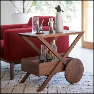 Serving Table 163- Tizer Walnut