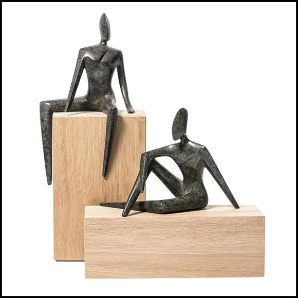 Sculpture Set 190- Woman & Man