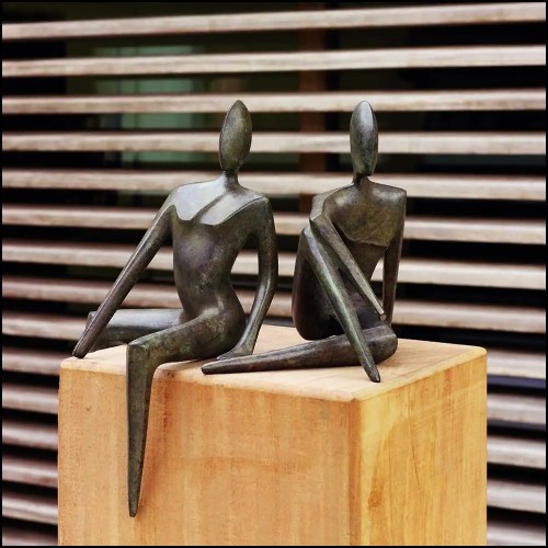 Sculpture Set 190- Woman & Man