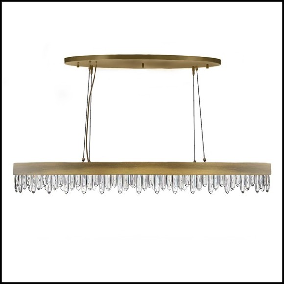 Suspension 155- Crystal Sticks Ovale