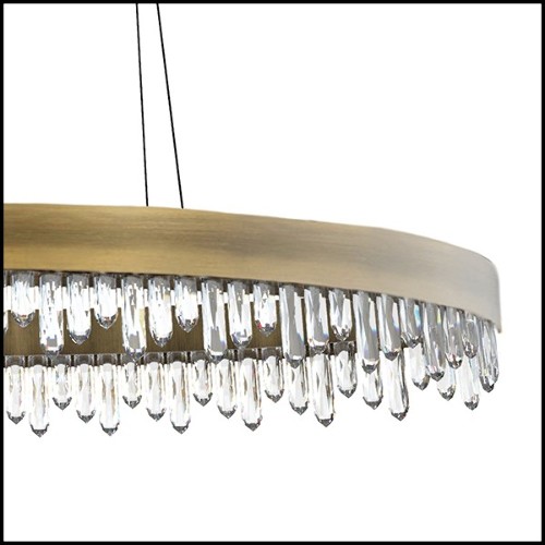 Suspension 155- Crystal Sticks Oval