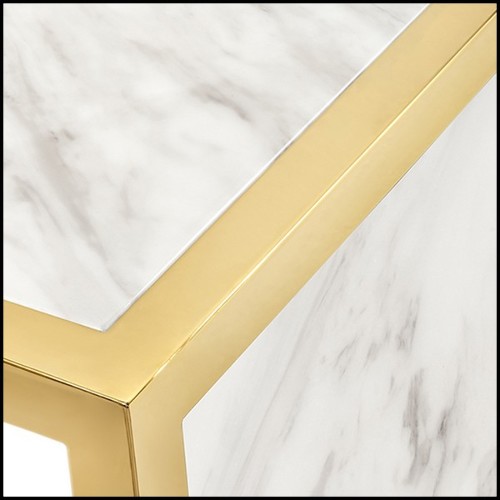 Console Table 162- Romer White