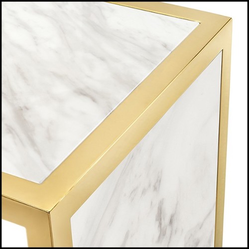 Console Table 162- Romer White