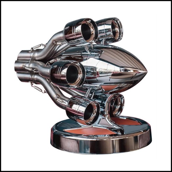 Enceinte 215- Aircraft Engine Chrome