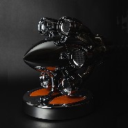 Enceinte 215- Aircraft Engine Chrome