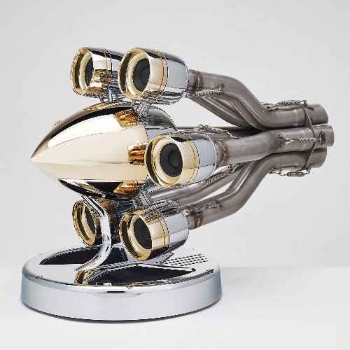 Speaker 215- Aircraft Engine Gold