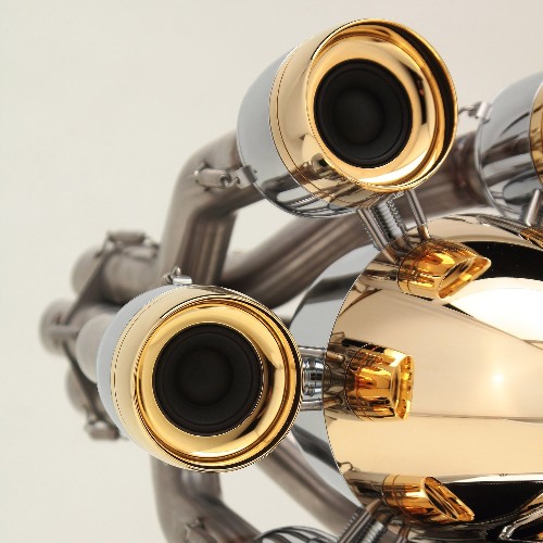 Speaker 215- Aircraft Engine Gold