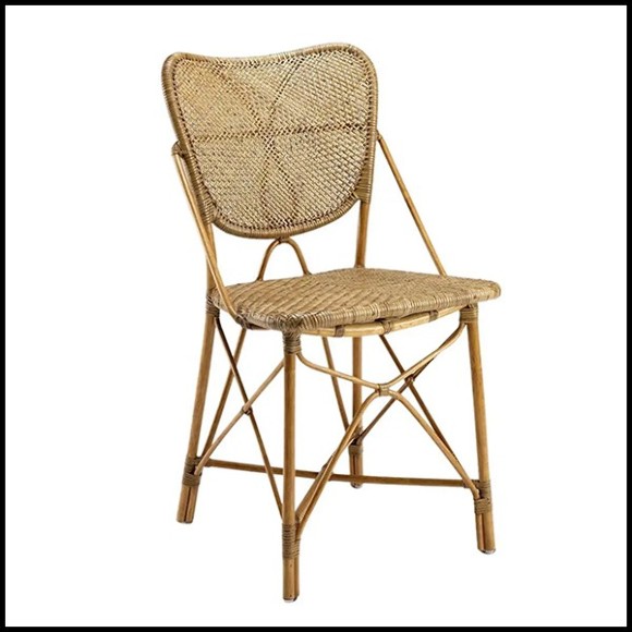 Chaise 24- Style Rattan