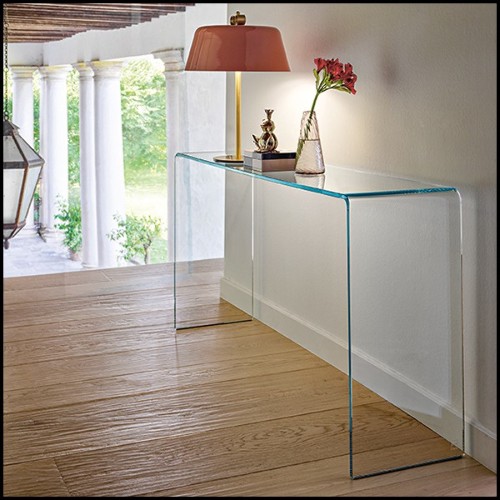 Console 146 - Rialto | Rialto Glass Console - Pacific Compagnie.