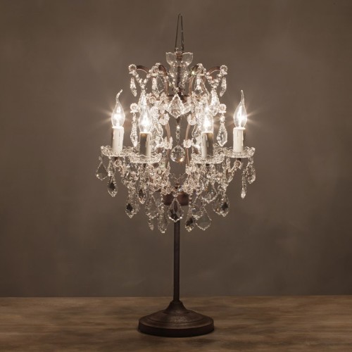 Table Lamp 22-Crystal