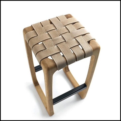 Bar Stool 154- Trooper Oak