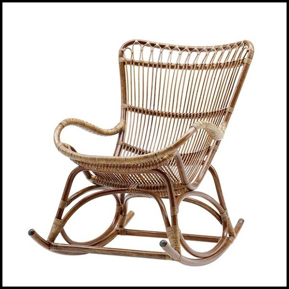 Rocking Chair 41- Daddy Brown