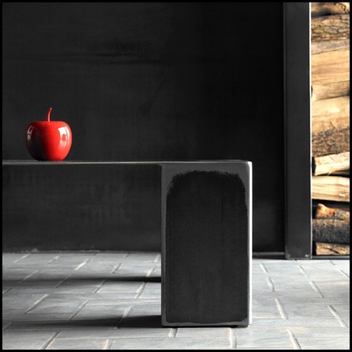 Table basse 147 - Double - Acier et verre - Pacific Compagnie.