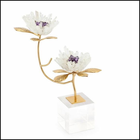 Sculpture 162- Amethyst Flower II