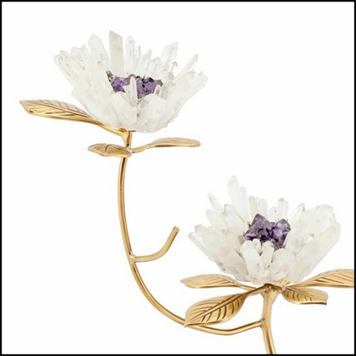 Sculpture 162- Amethyst Flower II