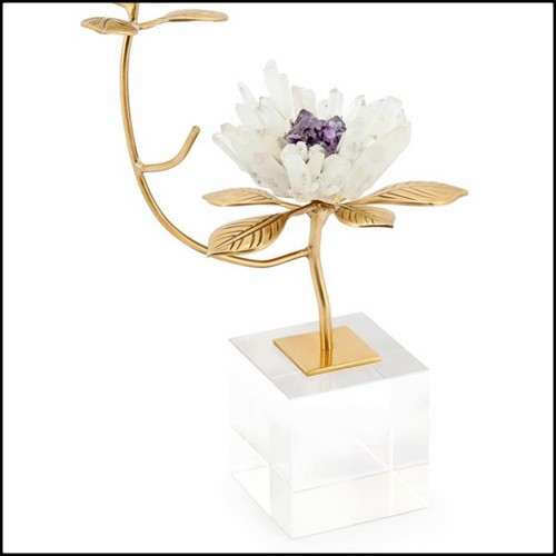 Sculpture 162- Amethyst Flower II