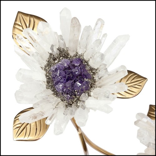 Sculpture 162- Amethyst Flower II