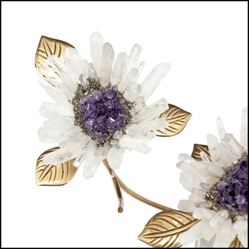 Sculpture 162- Amethyst Flower II