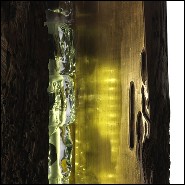 Floor Lamp 154- Open Oak Trunk