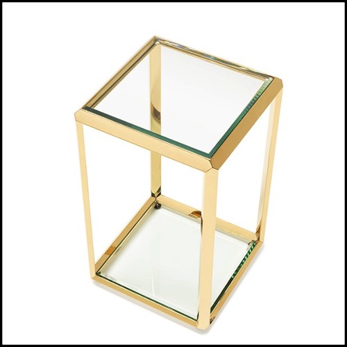 Side Table 162- Casiopee Gold Low