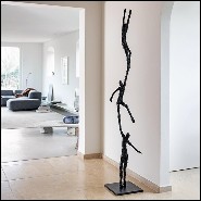 Scultpure 190- Climb Bronze