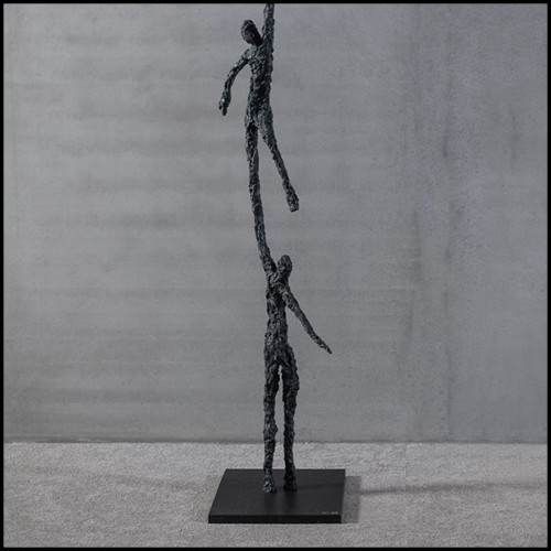 Scultpure 190- Climb Bronze