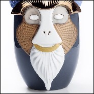 Vase 218- Bearded Ape