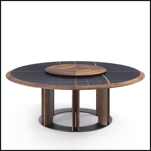 Table à manger 163- Crosby Sahara Black